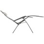 Lafuma Relaxsessel RSXA CLIP XL Batyline® Seigle II, Gartenstuhl mit verstellbarer Liegeposition.
