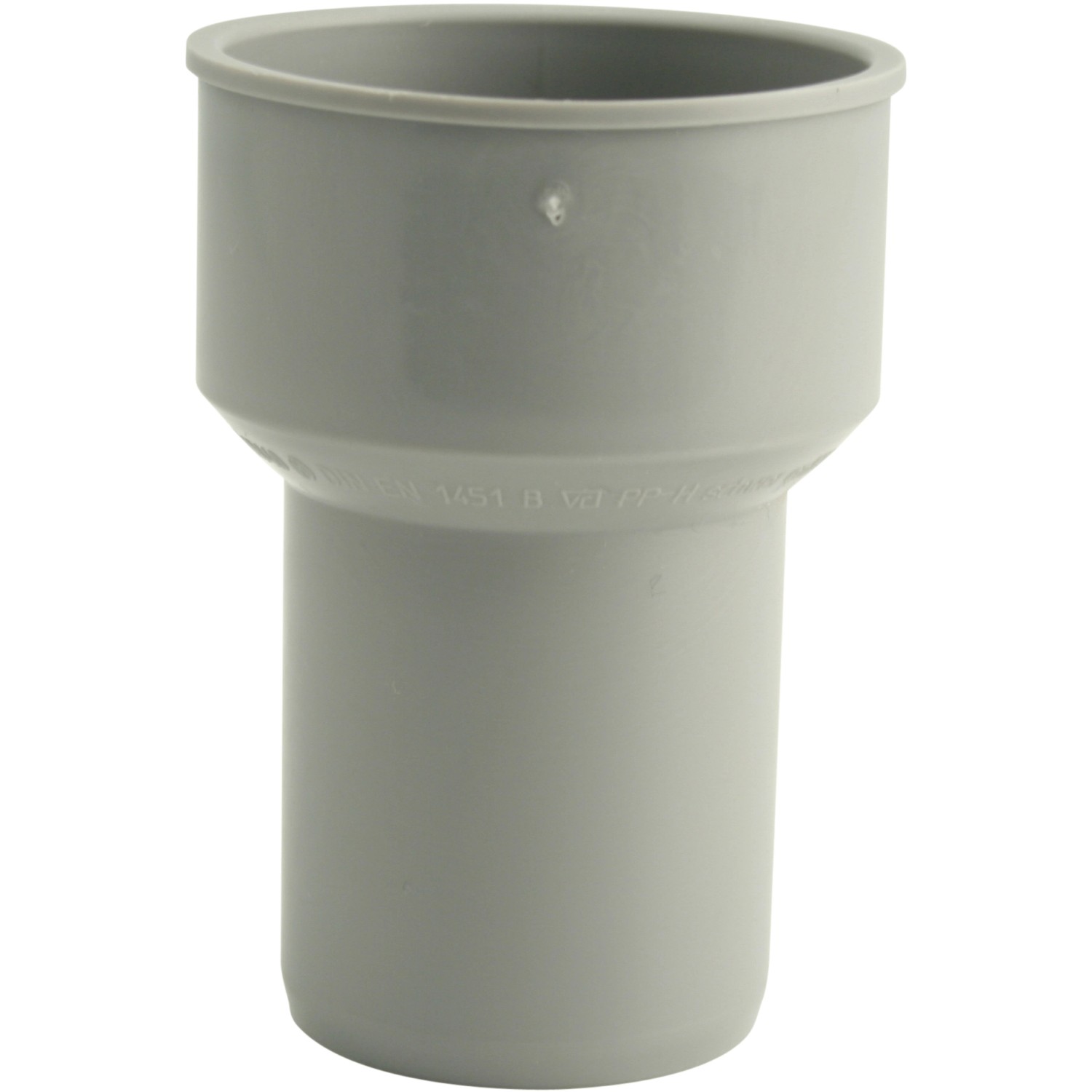 Marley HT-Abflussrohrsystem Anschlussstück an Metallrohr DN 40/40