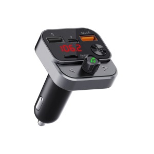 Technaxx FMT1700BT FM-Transmitter für Auto mit USB-Ladefunktion.