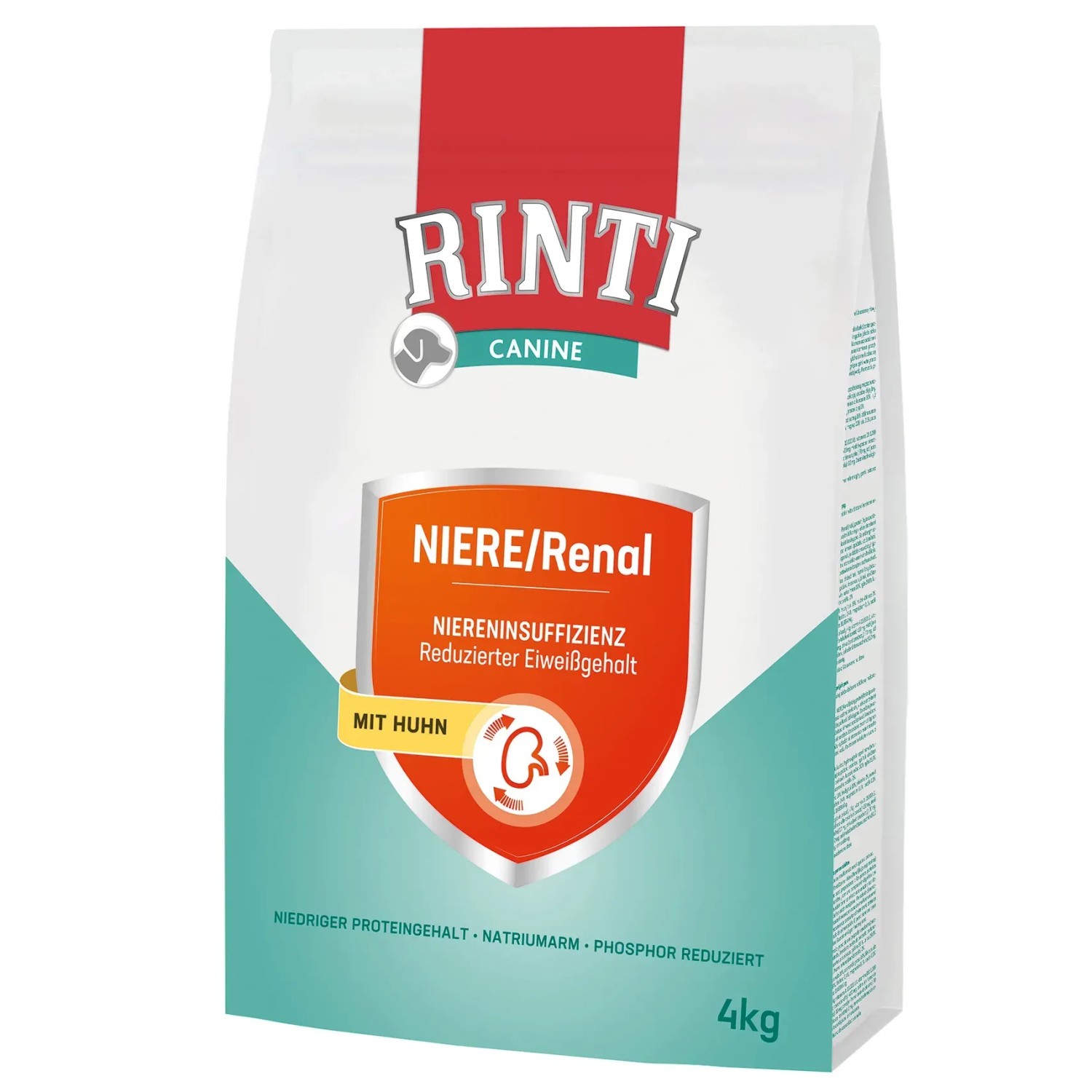 Rinti Spezialfutter für Hunde Canine Niere/Renal 4 kg