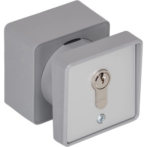 Hörmann Schlüsseltaster für Liftronic Garagentorantriebe, Aufputz/Unterputz, mit Schlüssel.