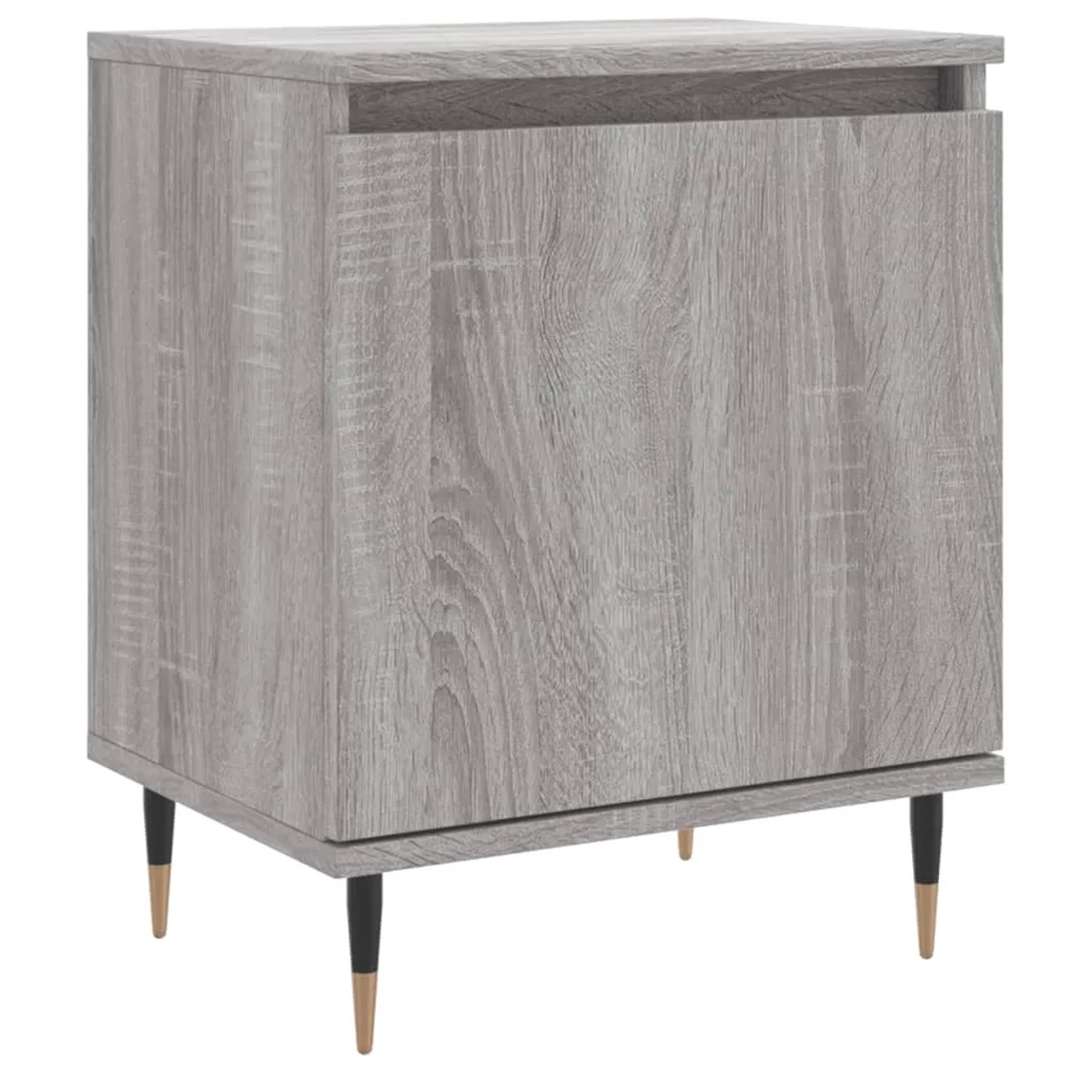 vidaXL Nachttisch Grau Sonoma 40x30x50 cm Holzwerkstoff Modell 3