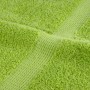 Apfelgrüne Gästetücher (4 Stk.) aus Baumwolle, 30x50 cm, Premium-Qualität.