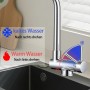 AICA Wasserhahn Faltbare 360° Drehbare Chrom Küchenarmatur 304 Edelstahl Hochdruckfest Mischbatterie Spültischarmatur_5
