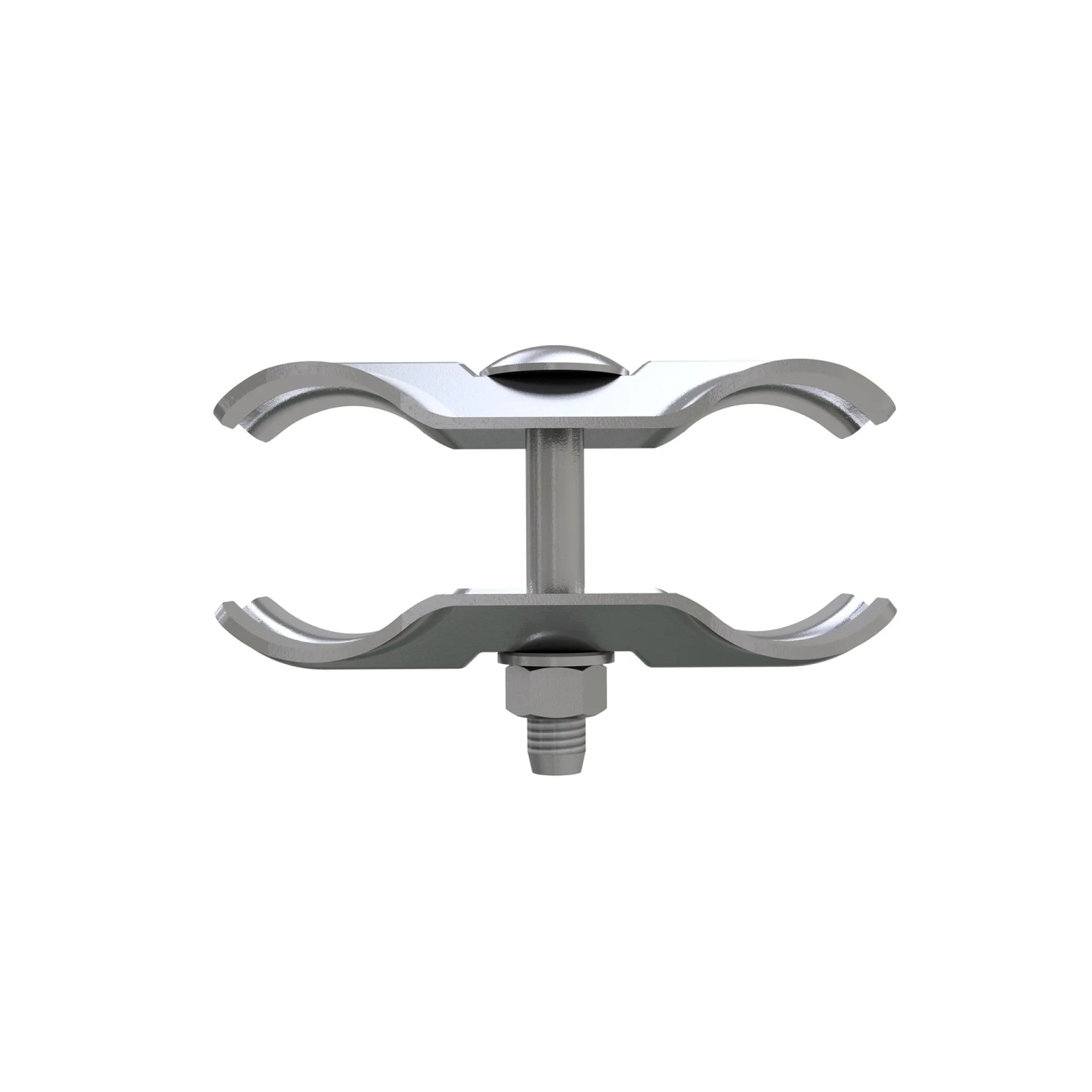 Schake Verbindungsschelle, feuerverzinkt, 1,5 mm Blechstärke für Baugeräte.