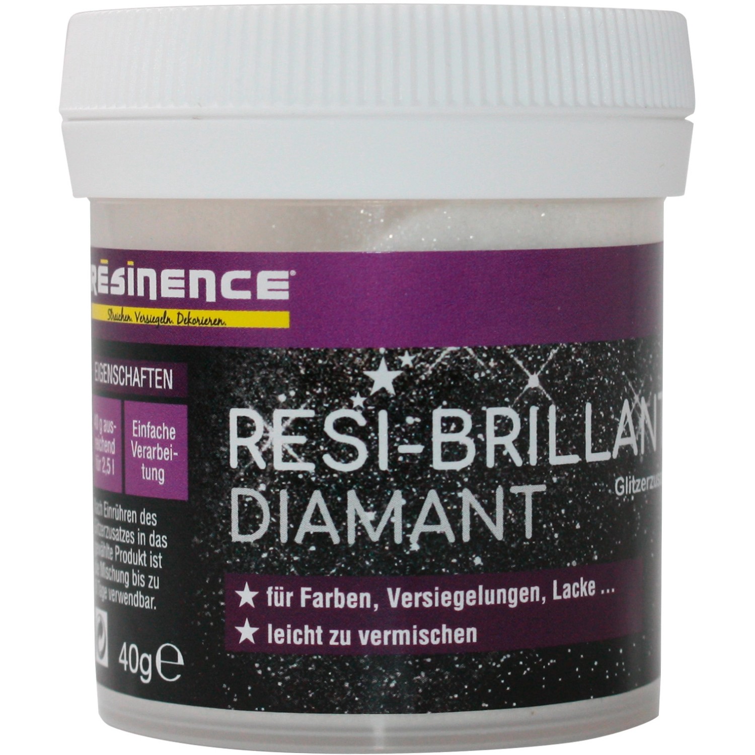 Resinence Resi-Brillant Glitzerzusatz Diamant 40 g