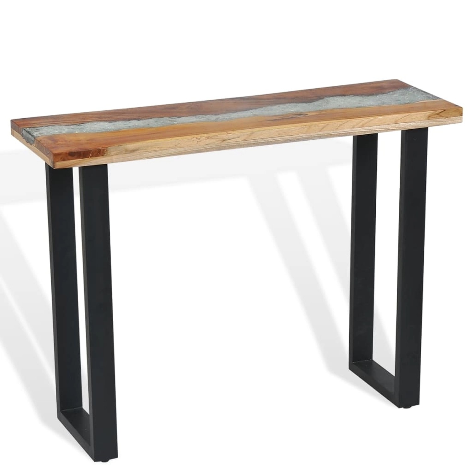 vidaXL Konsolentisch Teak 100 x 35 x 75 cm