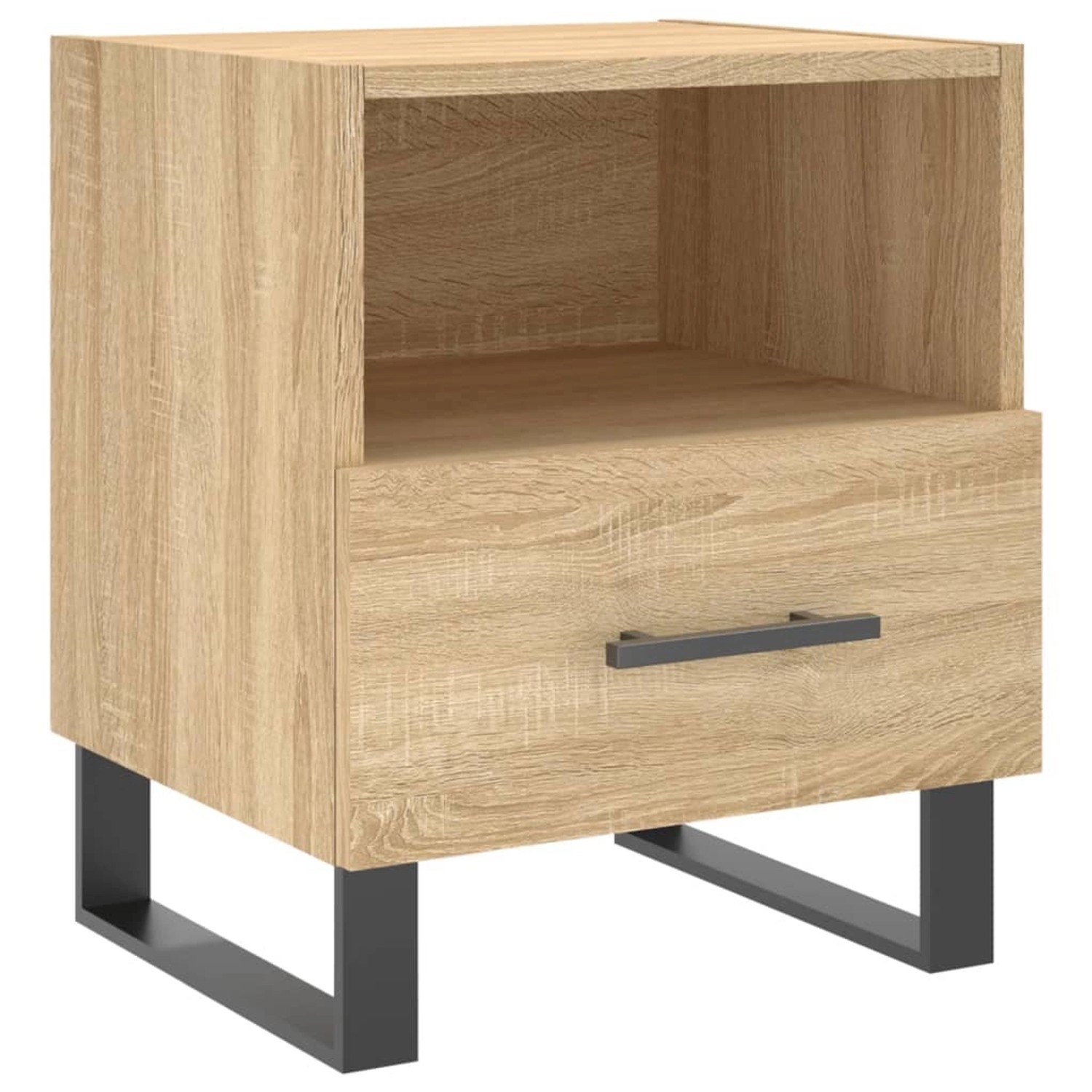 vidaXL Nachttisch Sonoma-Eiche 40x35x47,5 cm Holzwerkstoff 827490 günstig online kaufen