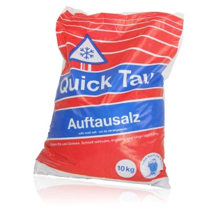 Sack Höfer Chemie Streusalz, 2x10kg, Kornklasse M, gemäß DIN EN 16811-1. Winterstreumittel für Eis und Schnee.