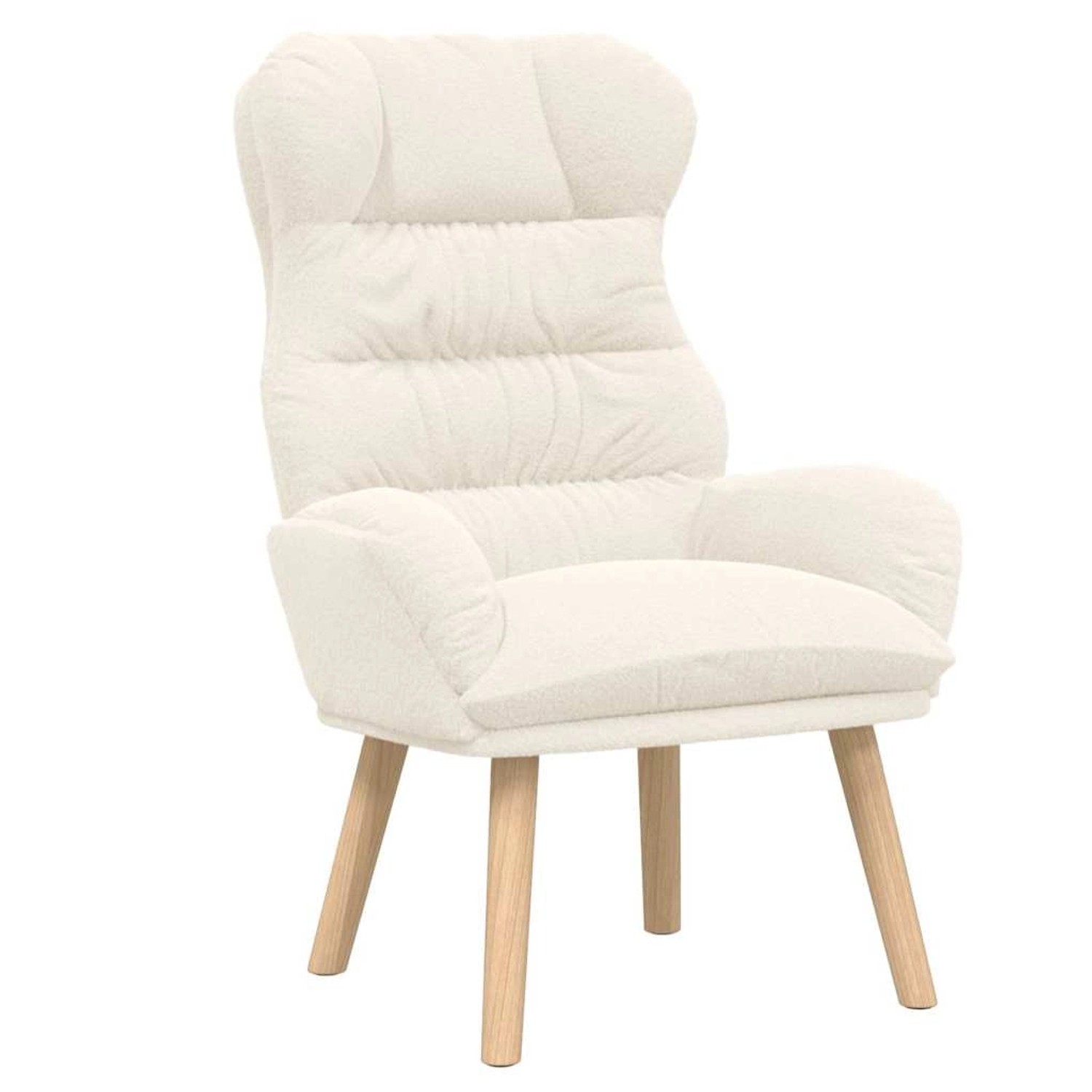 vidaXL Relaxsessel Creme 69 x 74 x 93 cm Stoff 42001881 günstig online kaufen
