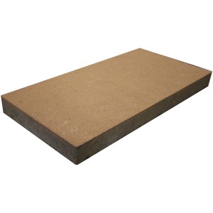 EHL Terrassenplatte Galano Karamell-Nuanciert, 60x30x5 cm, Beton für Terrasse & Gehweg.