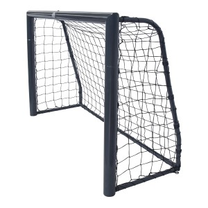 Axi Fußballtor Cristiano, 120x60x180 cm, mit robustem Stahlrahmen und schwarzem Netz für Spiel & Spaß.