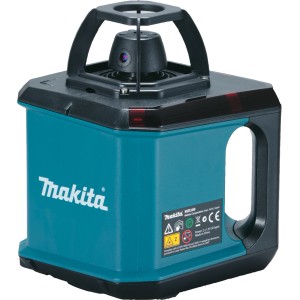 Makita Rotationslaser SKR200Z für präzise Vermessungen, selbstnivellierend, mit Fernbedienung.