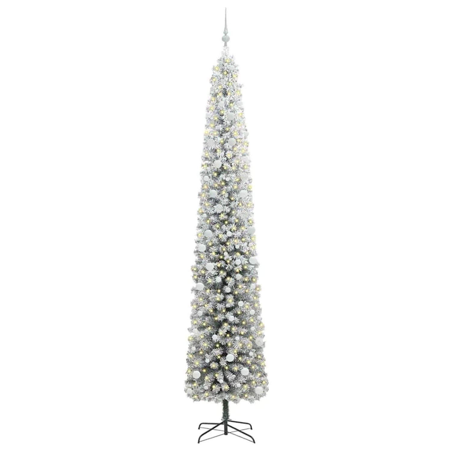 vidaXL Künstlicher Weihnachtsbaum mit 300 LEDs mit Ständer Grün 300 cm 3395065