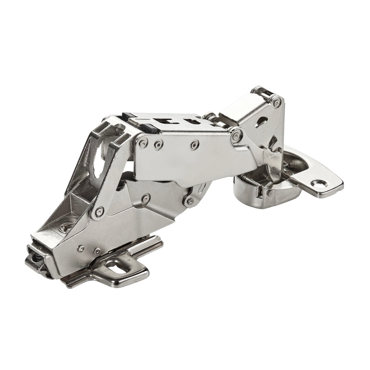 SOTECH Weitwinkelscharnier 165 Grad Sensys 8657i Mittelanschlag Halb Vorliegend Null Einsprung Soft Close inkl. Montagep...