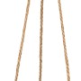 Scheurich Hängeampel Soft Wool, Ø 16,6cm, aus Keramik mit Seilaufhängung.