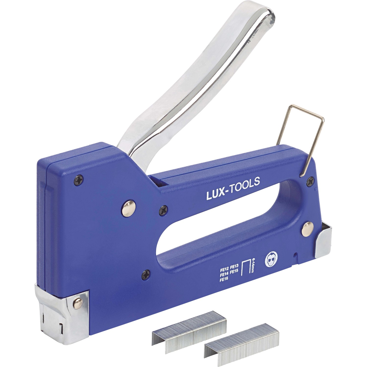 LUX Handtacker Classic für Feindrahtklammern 6 mm - 14 mm Kunststoff