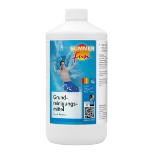 Flasche Summer Fun Grundreinigungsmittel 1 l für die Poolreinigung.