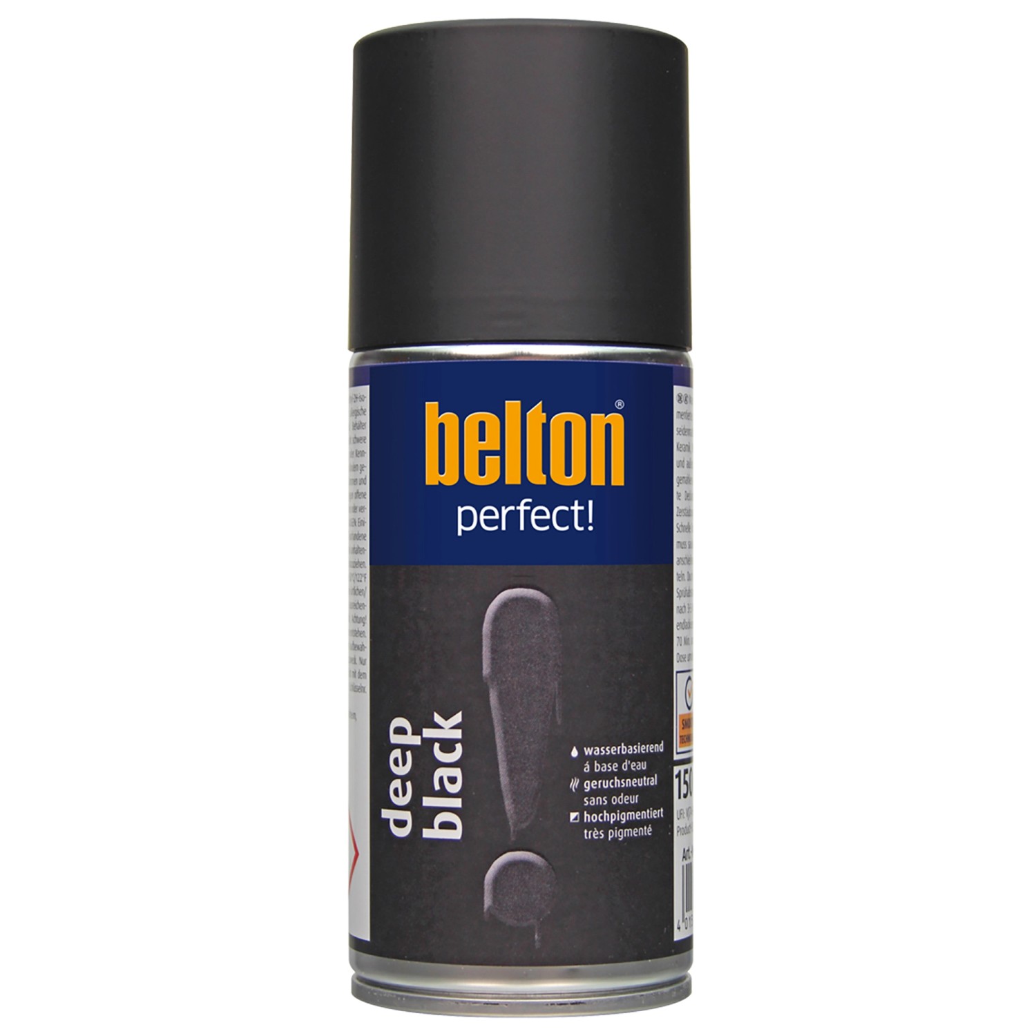 belton Buntlack Perfect Deep Black Seidenmatt 150 ml