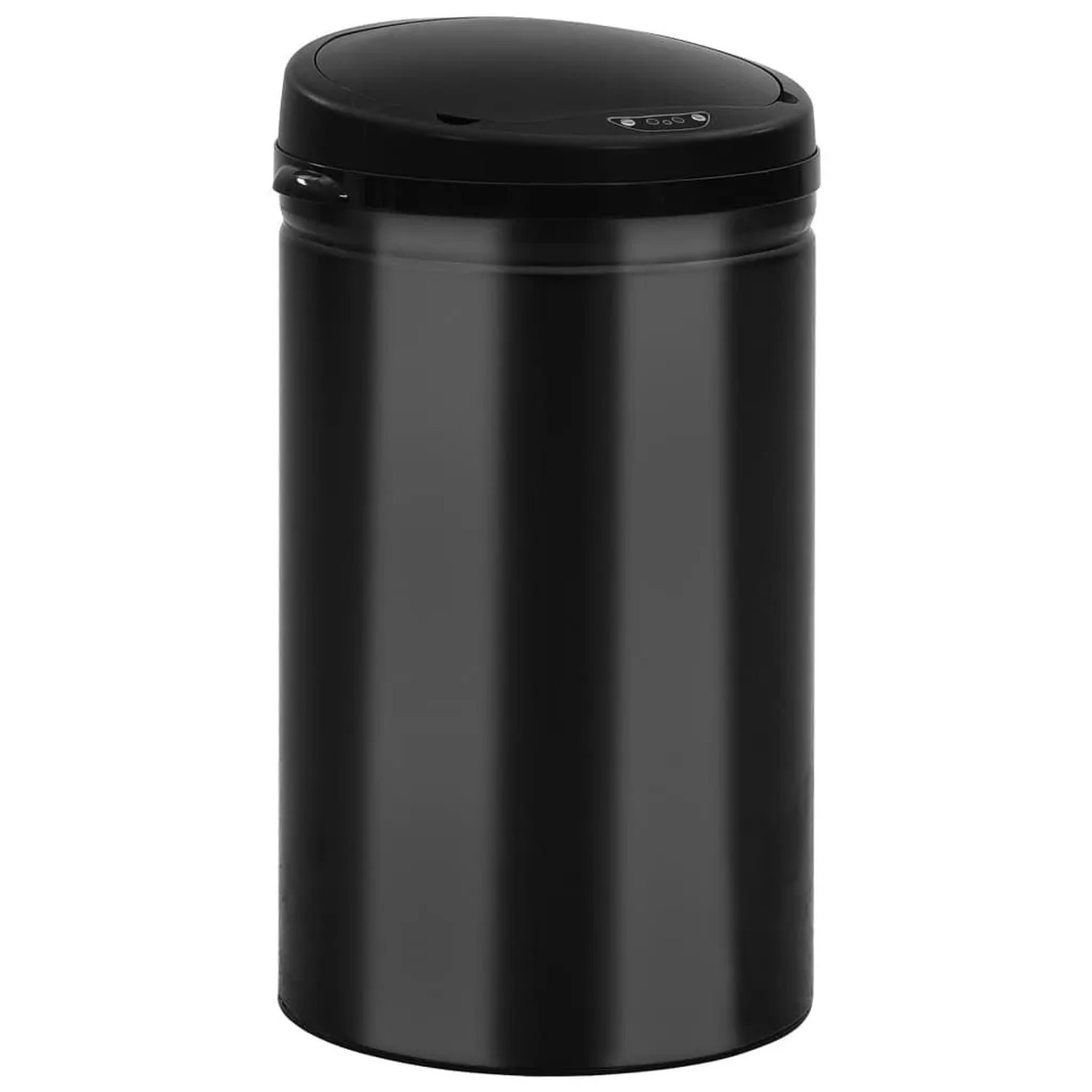 DELUKE Sensor Mülleimer Küche 40L Schwarz Automatik Bewegungssensor Klemmring Smarter Abfalleimer Mit Deckel Müllbehälter
