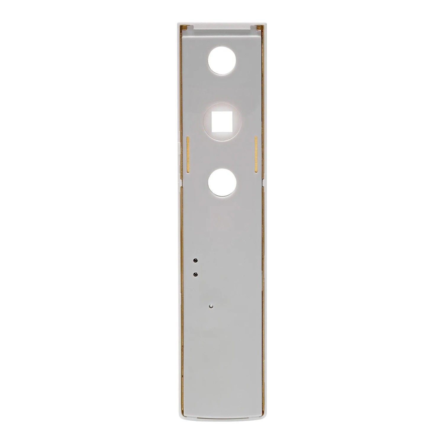 HmIP Fenstergriffsensor, weiße Kunststoffabdeckung mit Aussparungen für Montage