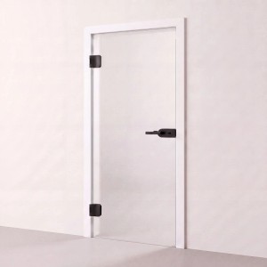 Doorlegro Glasdrehtür Satiniert 834 mm x 1.972 mm DIN Rechts