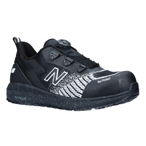 New Balance Sicherheitsschuh Speedware BOA, schwarz-weiß, Größe 40. Arbeitsschuh mit Fiberglas-Zehenkappe.