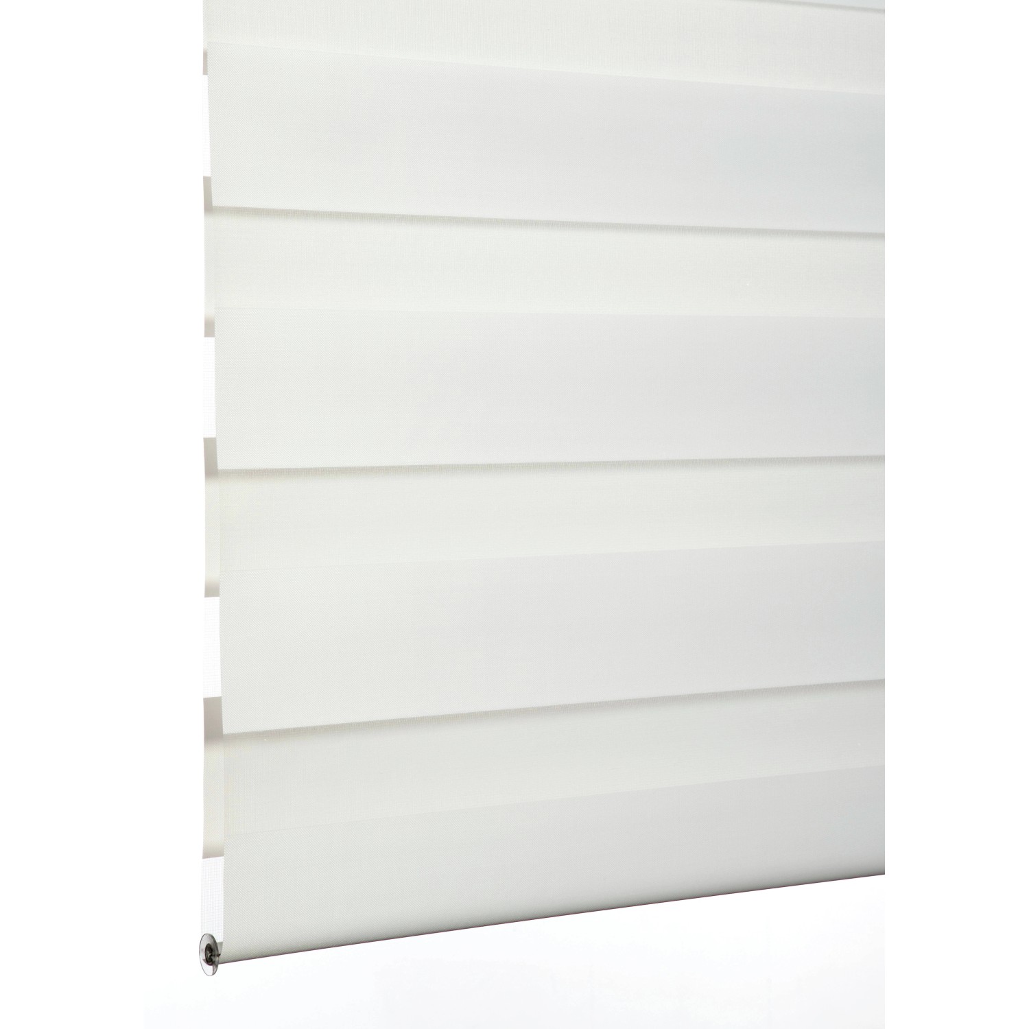 Schöner Wohnen Doppelrollo Tilda, 60x150 cm, Weiß. Lichtdurchlässiges Rollo für flexible Lichtdosierung.