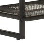 vidaXL Schuhbank 110x35x45 cm Massivholz Akazie und Eisen 372744_6