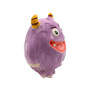 Dekohelden24 Sparfigur Spartier Spardose Sparbüchse Kinderspardose Sparschwein als Monster in Lila aus Keramik L/B/H 11 x 11 x 17 cm_6