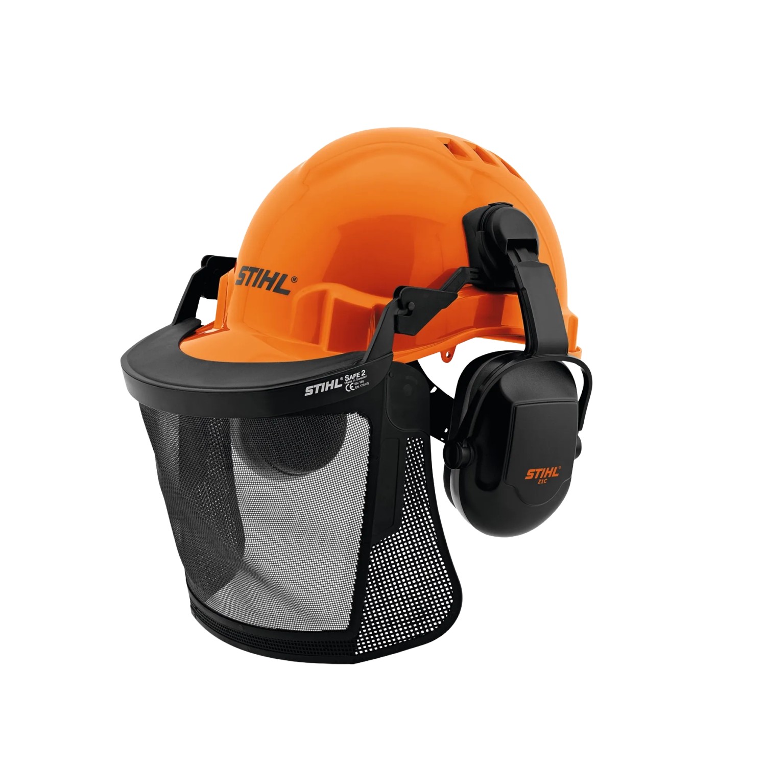 Stihl Helm-Set Function Basic Orange-Grau
