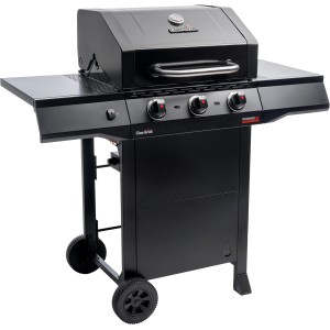 Schwarzer Char-Broil Gasgrill Performance CORE B 3 mit 3 Brennern und TRU-Infrared System.