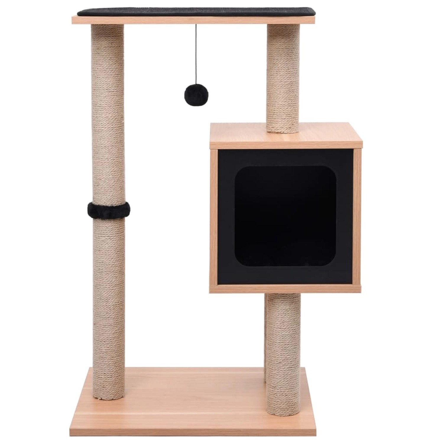 vidaXL Katzen-Kratzbaum mit Sisal-Kratzmatte 82 cm Modell 2