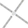 Paulmann LED-Strip X-Verbinder MaxLED für LED-Streifen, Weiß, Kunststoff.