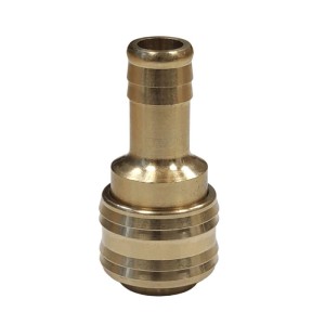 Klasebo Druckluftkupplung Kupplungsdose 13 mm Einhand Schnellkupplung Messing
