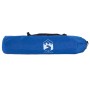 Verpacktes vidaXL Strandzelt für 2 Personen in Azurblau. Wasserdicht und leicht zu transportieren.