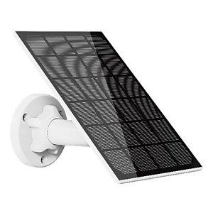 Technaxx TX-244 Solarpanel für Outdoor-Kamera, weiße Halterung.