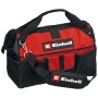 Einhell Werkzeugtasche, 45x29cm, rot-schwarz, mit Tragegurt und Griff. Ideal zur Aufbewahrung von Werkzeug.