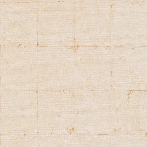 Beige Vliestapete in Fliesenoptik mit Ethno- und Boho-Elementen für Bad und Schlafzimmer.