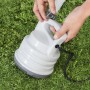 Bestway Flowclear Tauchpumpe (80 W) zum Abpumpen von Poolwasser, mit Schlauch und Zubehör.