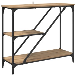 vidaXL Konsolentisch Artisan-Eiche 88,5 x 30 x 75 cm Holzwerkstoff 882800