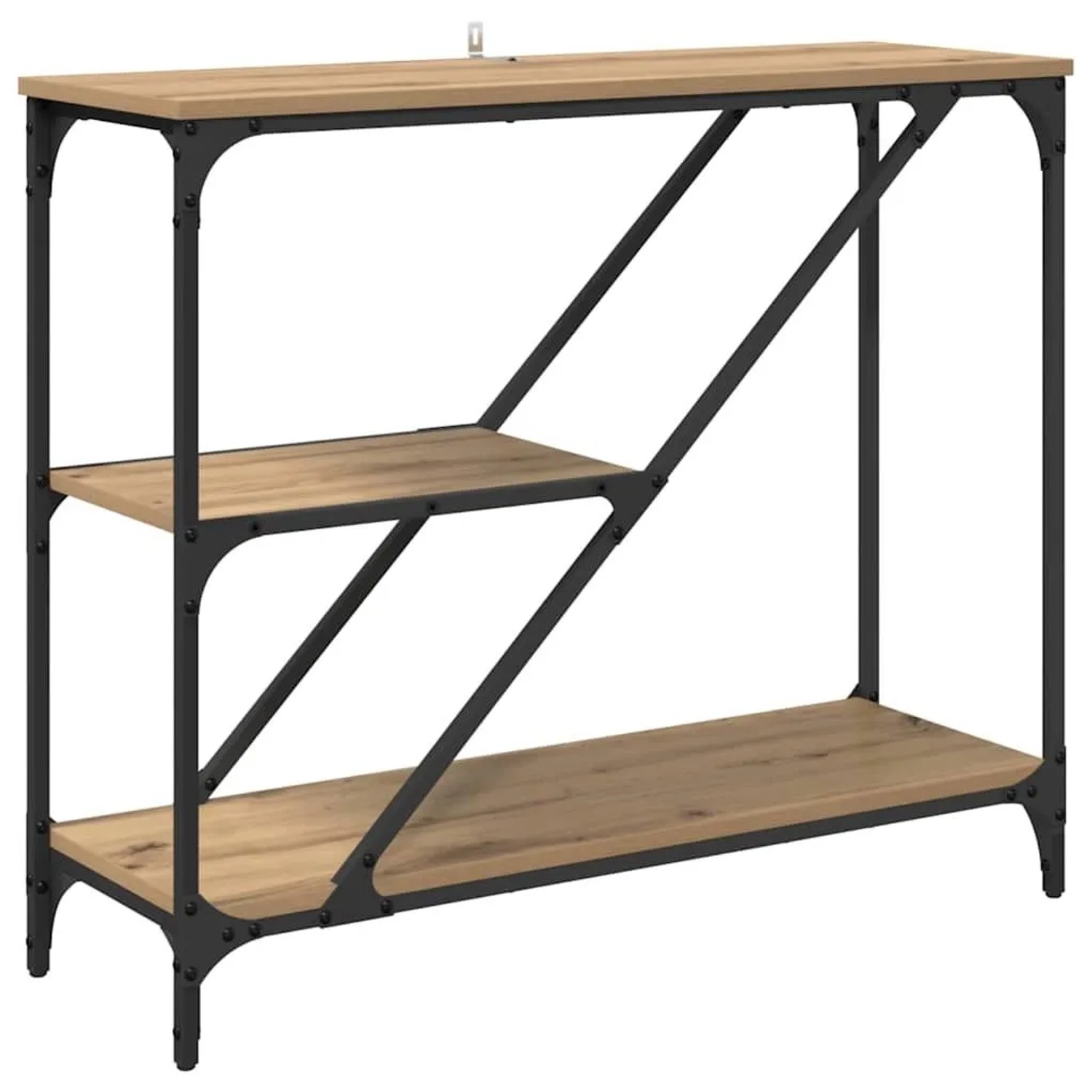 Thumbnail - vidaXL Konsolentisch Artisan-Eiche 88,5 x 30 x 75 cm Holzwerkstoff 882800