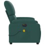 vidaXL Massagesessel Elektrisch Dunkelgrün Stoff 3204818_10