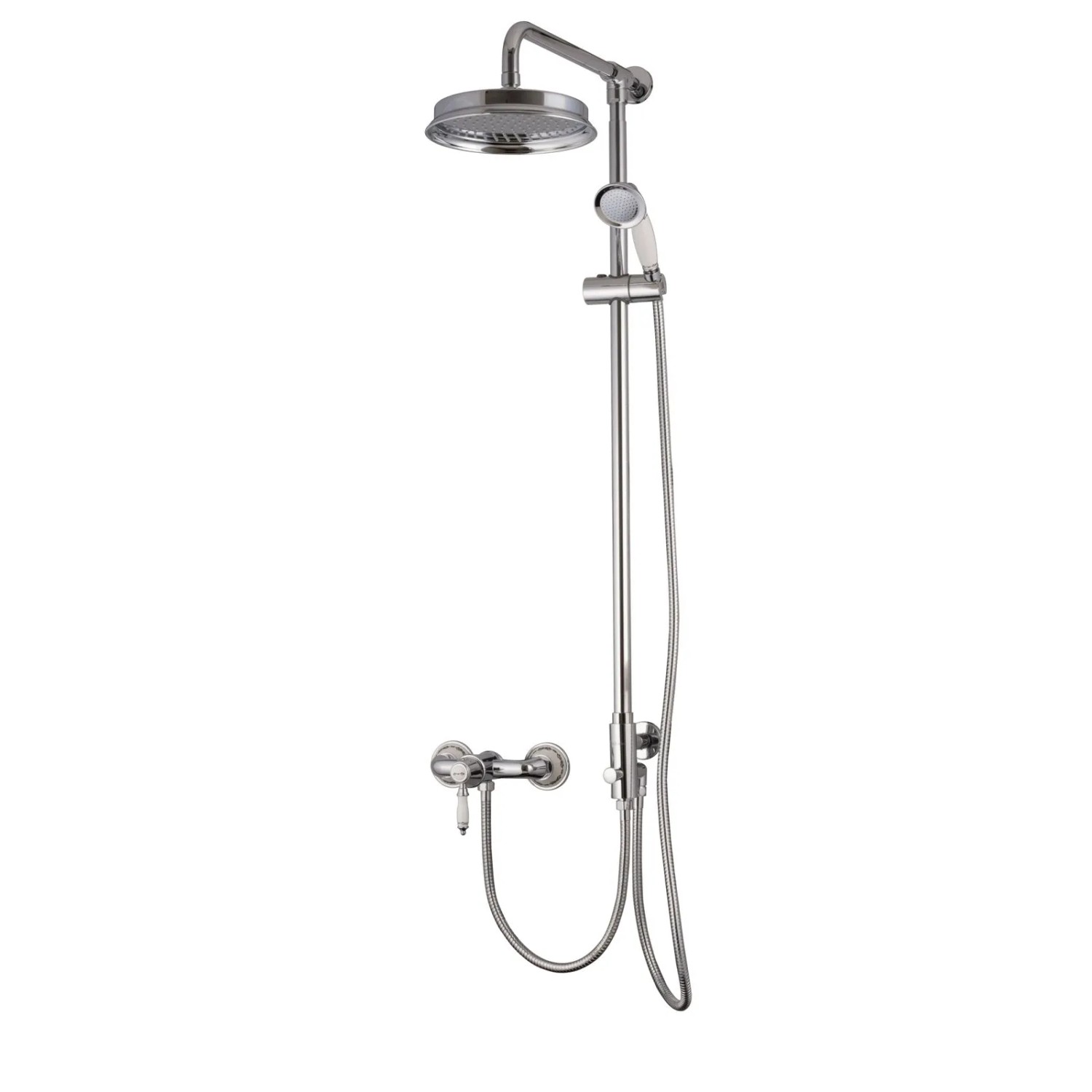 PaulGurkes Nostalgie Dusche Set Retro Aufputz