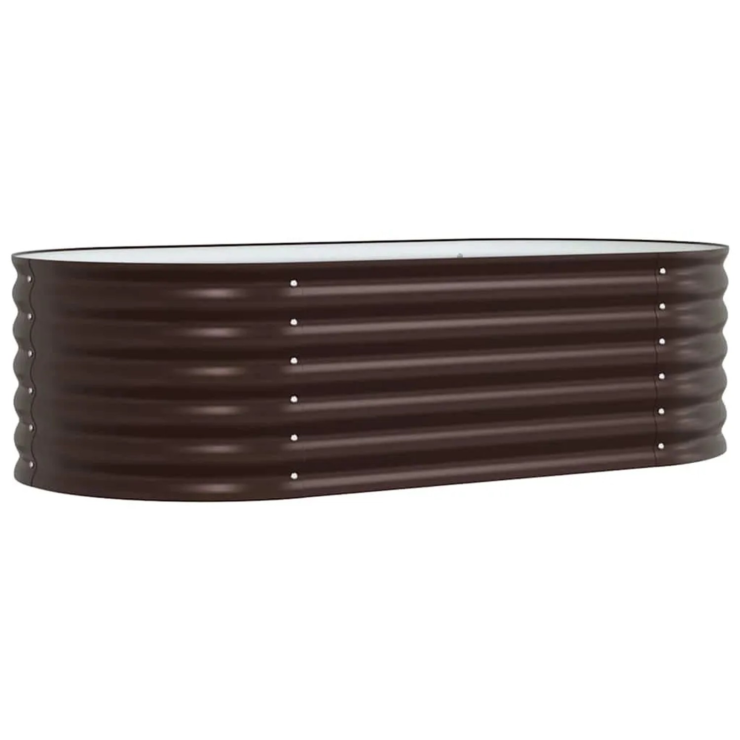 vidaXL Hochbeet Braun 160 x 80 x 44 cm Stahl 42008140