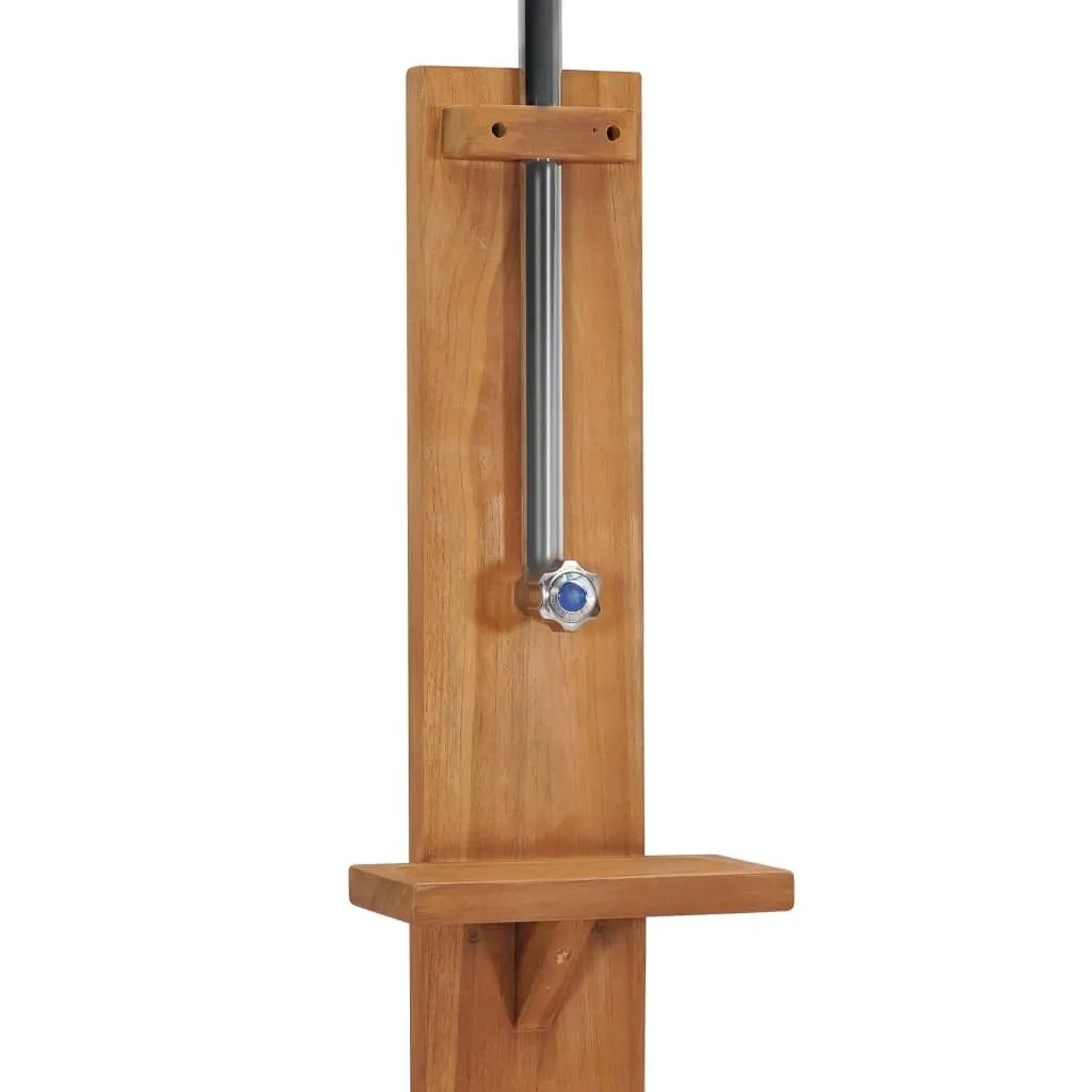 vidaXL Gartendusche 75x75x210 cm Massivholz Teak 312276_9