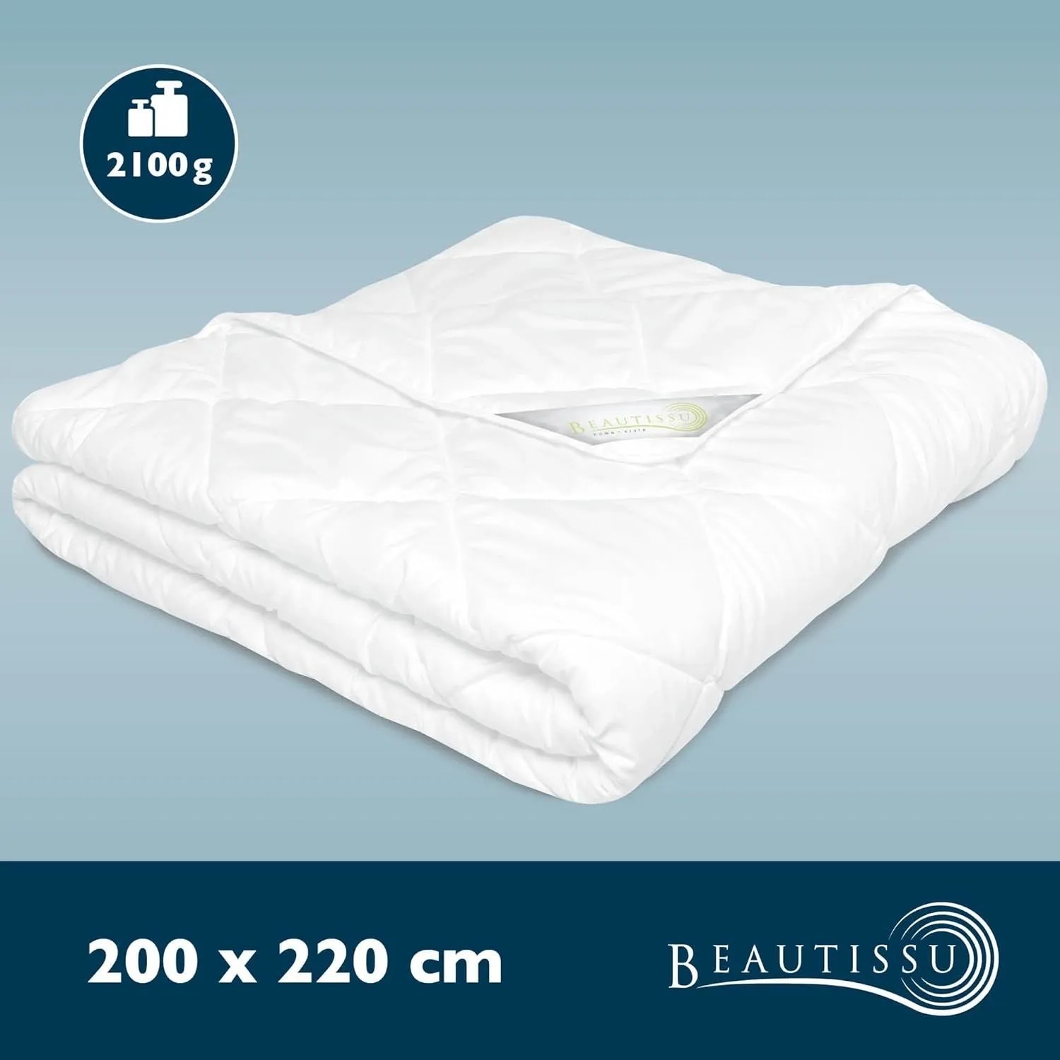 Beautissu BeauNuit MD Bettdecke 200x220cm Mono_3