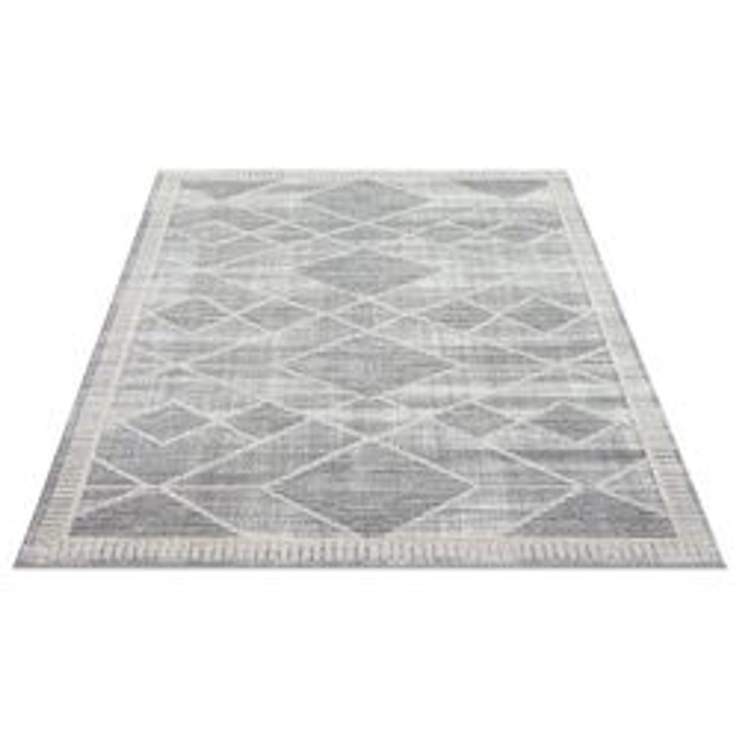 payé Teppich Esso 78 Hochflor 160x230 cm Grau günstig online kaufen