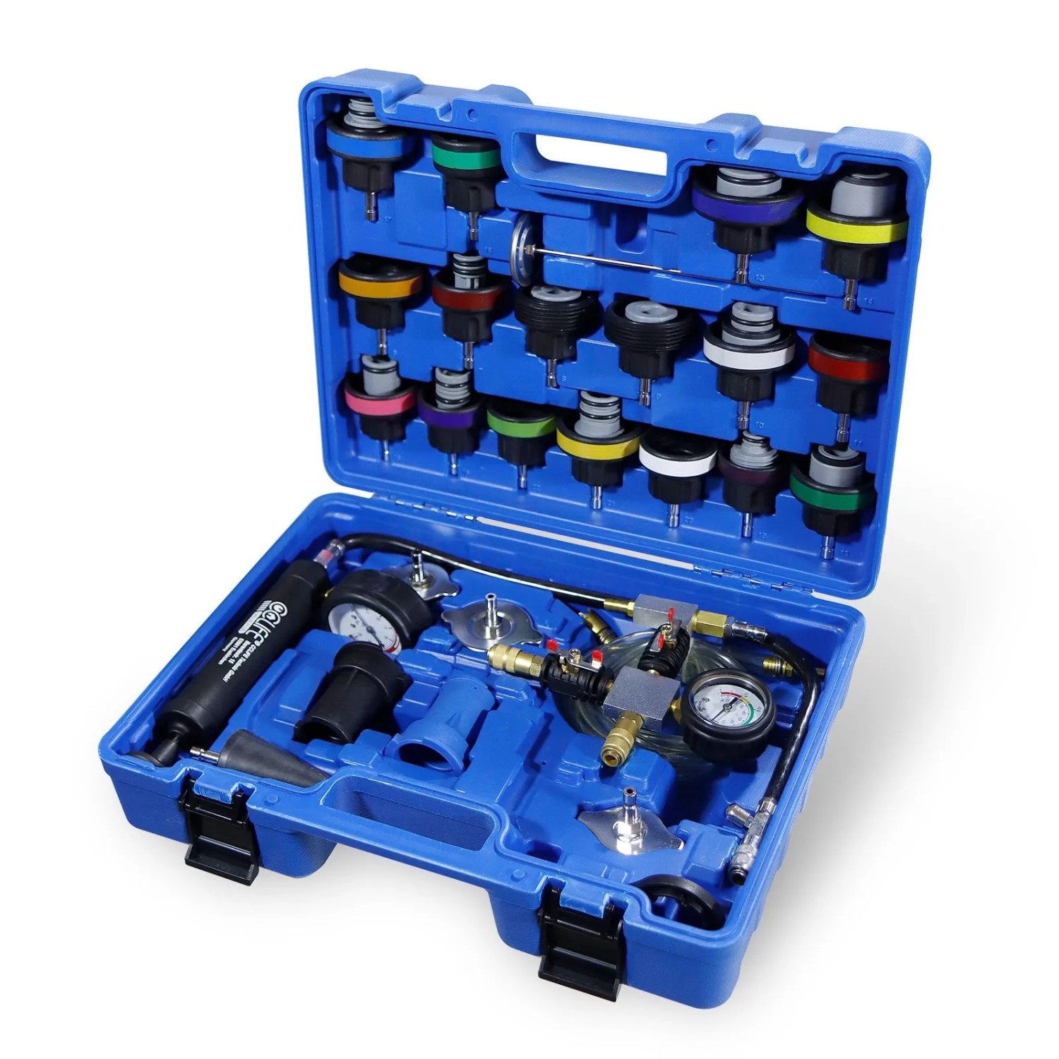 CCLIFE 28tlg Kühlsystem Tester Abdrückgerät Befüllgerät Kühler Lecksucher