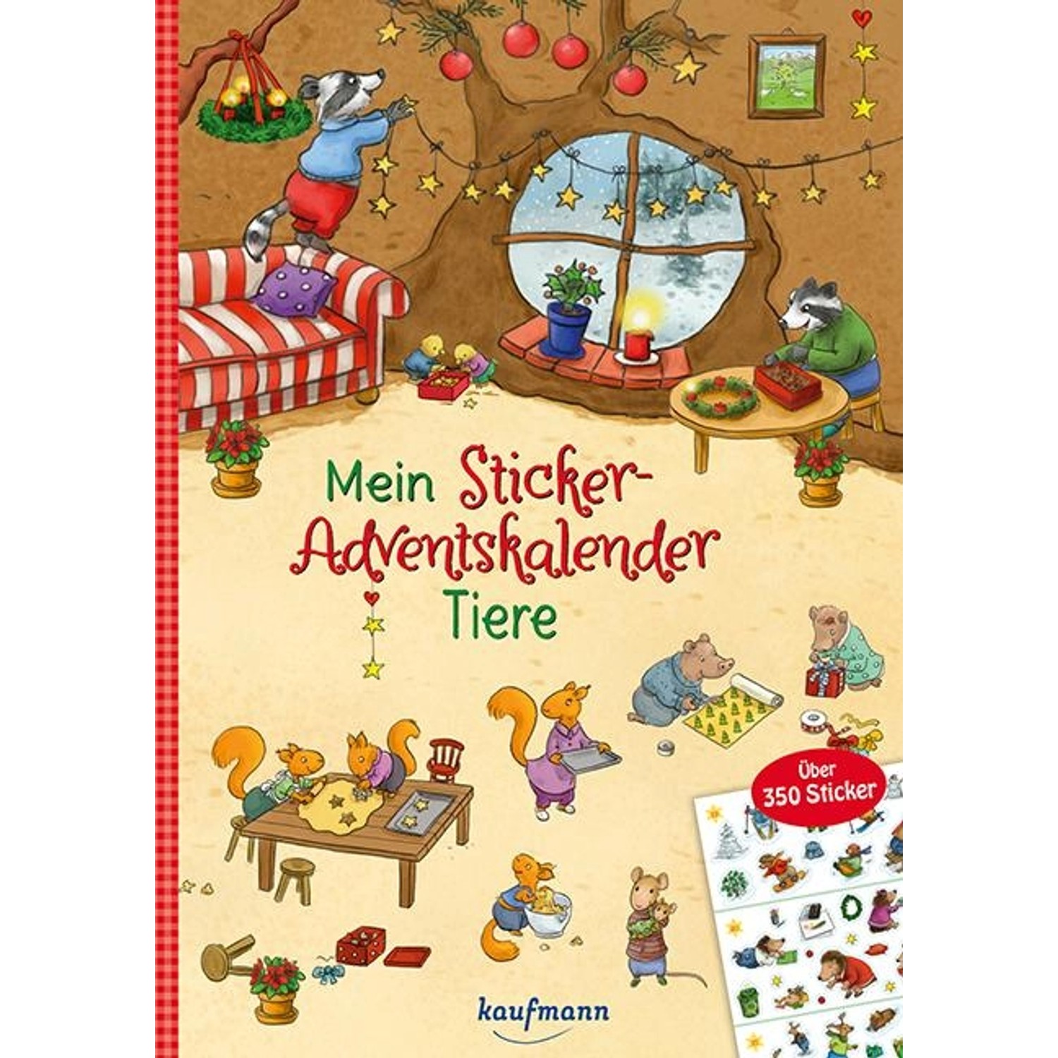 Mein Sticker-Adventskalender